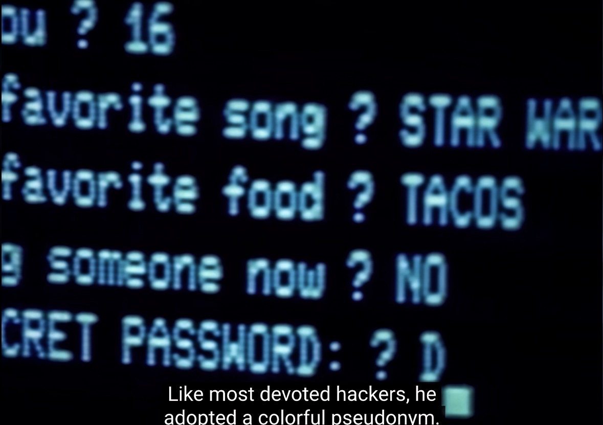 A hacker's personal list